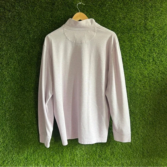 Vineyard Vines Quarter Zip Slubbed Knit Sweater - Picture 2 of 7